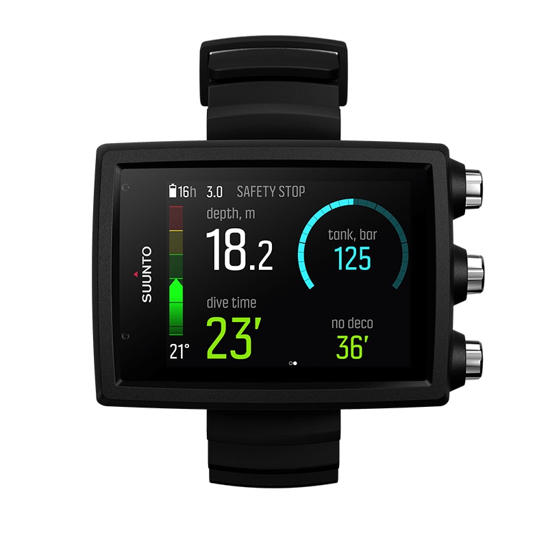 Suunto EON Core Nero - Computer Subacqueo Digitale Impermeabile 80m, Schermo a Colori, Funzioni Personalizzabili