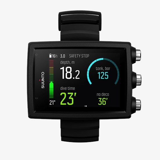 Suunto EON Core Nero - Computer Subacqueo Digitale Impermeabile 80m, Schermo a Colori, Funzioni Personalizzabili