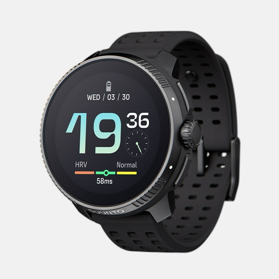 Suunto Race Orologio Sportivo Digitale Nero con Display AMOLED 1.43