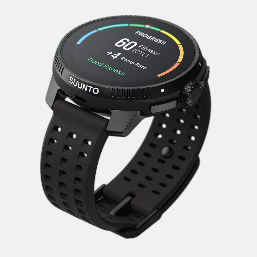 Suunto Race Orologio Sportivo Digitale Nero con Display AMOLED 1.43