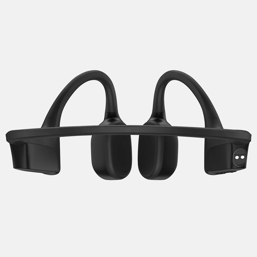 SUUNTO Wing Cuffie Open-Ear Sport Bluetooth 5.2 Conduzione Ossea Impermeabili IP67 - Nero
