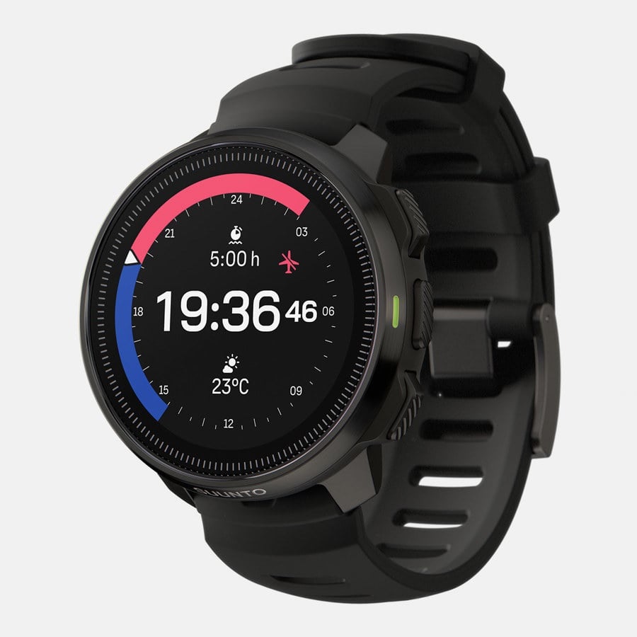 Suunto Ocean Orologio Subacqueo e Sportivo Uomo - Schermo AMOLED, 10ATM, Dualband GNSS, GPS Activity Tracker, 95 Sports, Cardiofrequenzimetro, Autonomia 60H