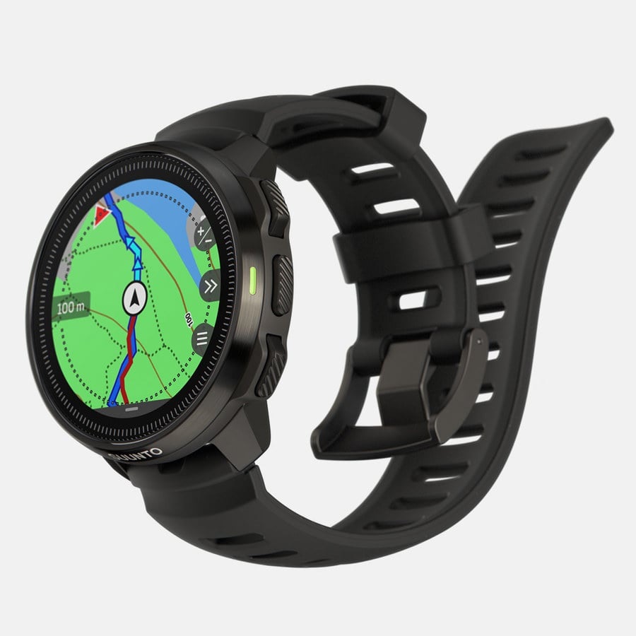 Suunto Ocean Orologio Subacqueo e Sportivo Uomo - Schermo AMOLED, 10ATM, Dualband GNSS, GPS Activity Tracker, 95 Sports, Cardiofrequenzimetro, Autonomia 60H