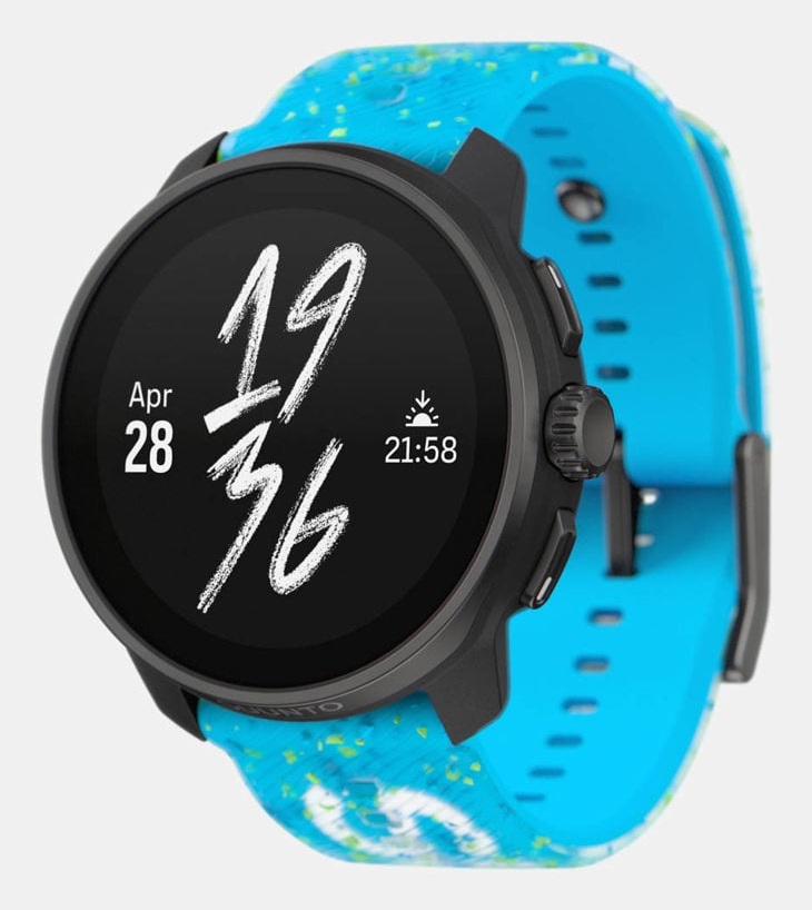 Suunto Race S Orologio Sportivo e Smartwatch - AMOLED Touch Screen 3,35 cm, GPS, Cardiofrequenzimetro, Pedometro, Altimetro, Mappe Offline, Autonomia 13 Giorni