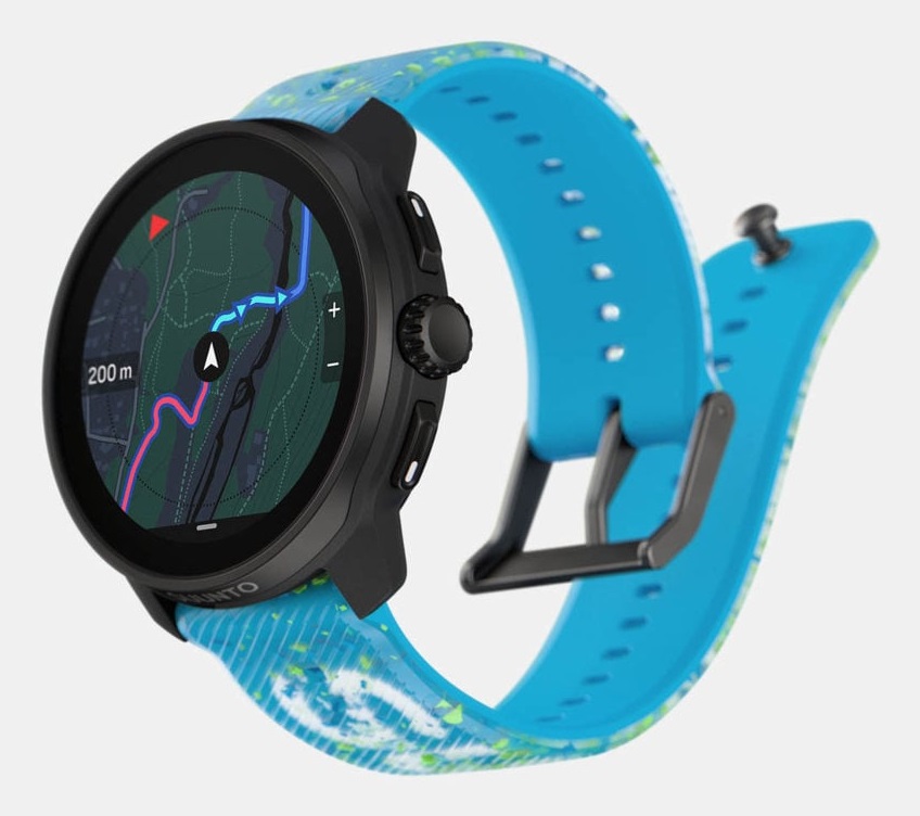 Suunto Race S Orologio Sportivo e Smartwatch - AMOLED Touch Screen 3,35 cm, GPS, Cardiofrequenzimetro, Pedometro, Altimetro, Mappe Offline, Autonomia 13 Giorni