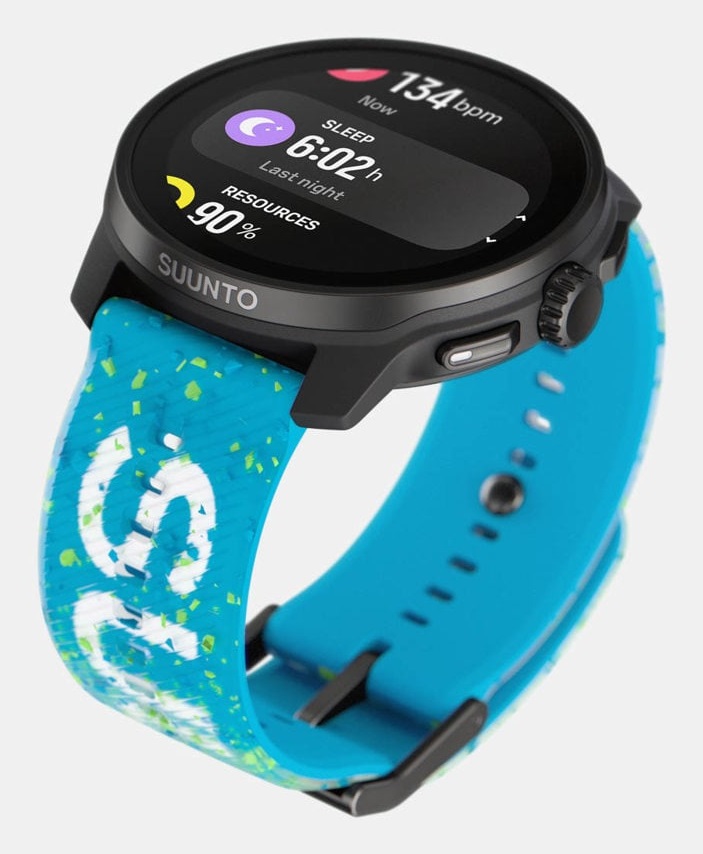 Suunto Race S Orologio Sportivo e Smartwatch - AMOLED Touch Screen 3,35 cm, GPS, Cardiofrequenzimetro, Pedometro, Altimetro, Mappe Offline, Autonomia 13 Giorni