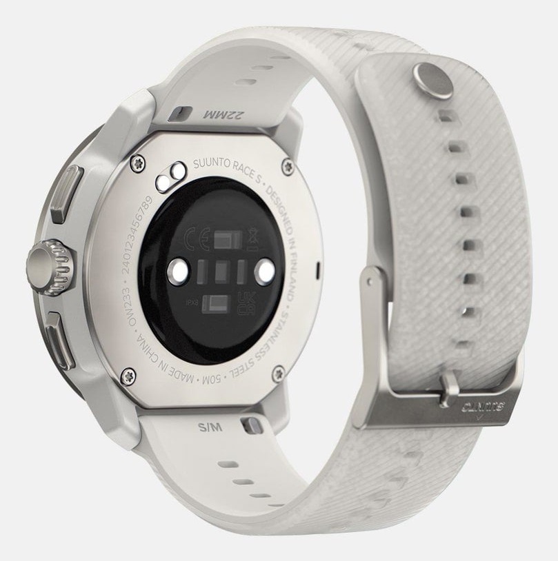 SUUNTO Race S Orologio Sportivo Unisex - GPS Running Activity Tracker, AMOLED Touch Screen, Cardiofrequenzimetro, Altimetro, 95 Sport, Autonomia 13 Giorni, Design Sottile e Leggero