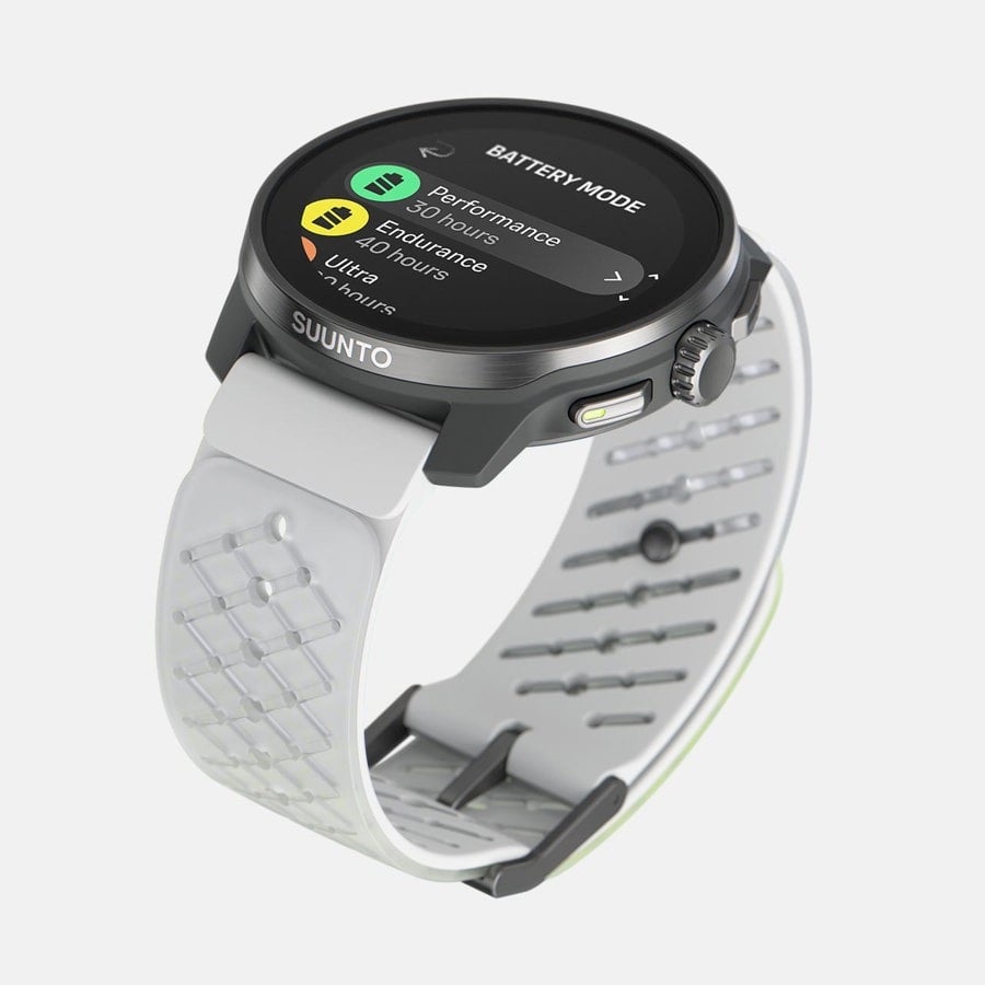 Suunto Race S Titanium - Orologio Sportivo con Display AMOLED 3,35 cm, GPS, Cardiofrequenzimetro, Altimetro, Autonomia fino a 30 ore, 95 Modalità Sportive