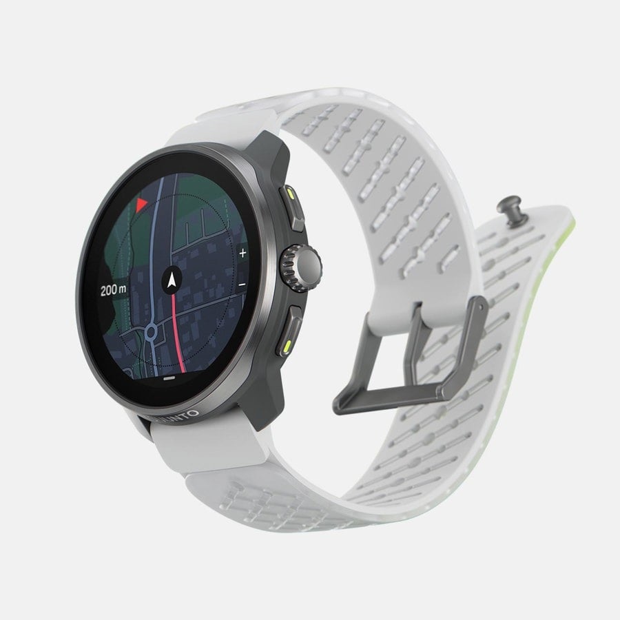 Suunto Race S Titanium - Orologio Sportivo con Display AMOLED 3,35 cm, GPS, Cardiofrequenzimetro, Altimetro, Autonomia fino a 30 ore, 95 Modalità Sportive