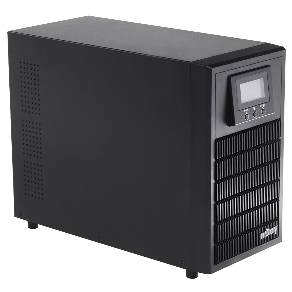NJOY Aten Pro Gruppo di Continuità UPS 3000VA 2700W Doppia Conversione OnLine con Onda Sinusoidale Pura e Display LCD