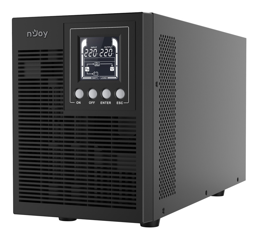 nJoy Gruppo Di Continuità Echo Pro 2000VA UPS 1600W Onda Sinusoidale Pura con 4 Prese Schuko