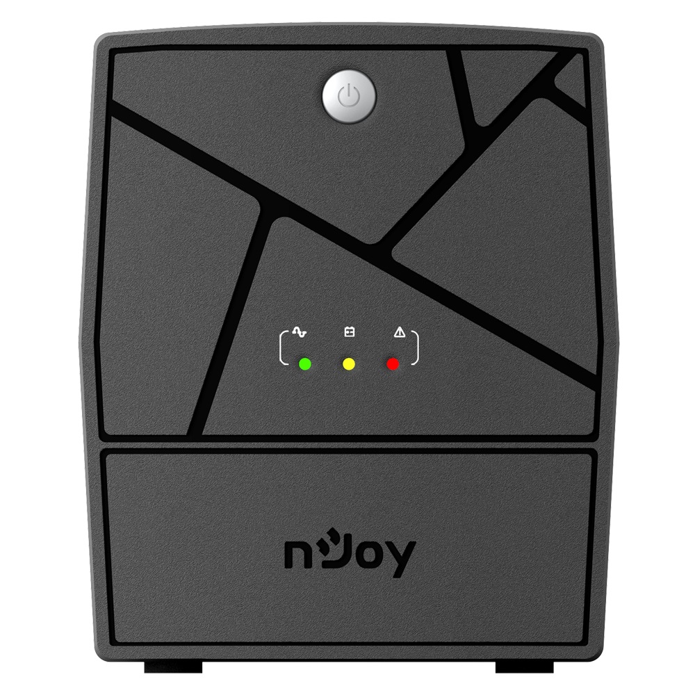 nJoy Keen 2000VA Gruppo di Continuità (UPS) 1200W - Tecnologia Line Interactive, Onda Sinusoidale Simulata, 4 Uscite Schuko, RJ11/RJ45, Software PowerGuide