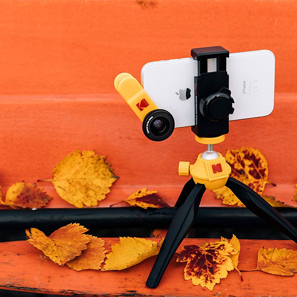 KODAK KTP001 Smartphone Tripod - Treppiede e Impugnatura per Vlogging con Trigger Remoto Bluetooth