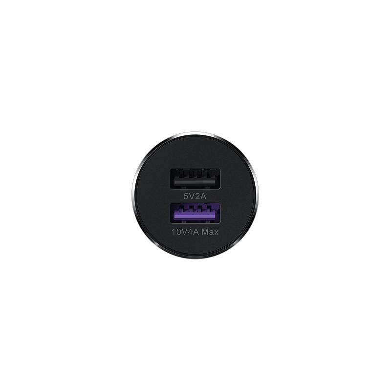 Huawei CP37 SuperCharge Caricabatteria Auto Nero con 2 Porte USB-A e Ricarica Superveloce