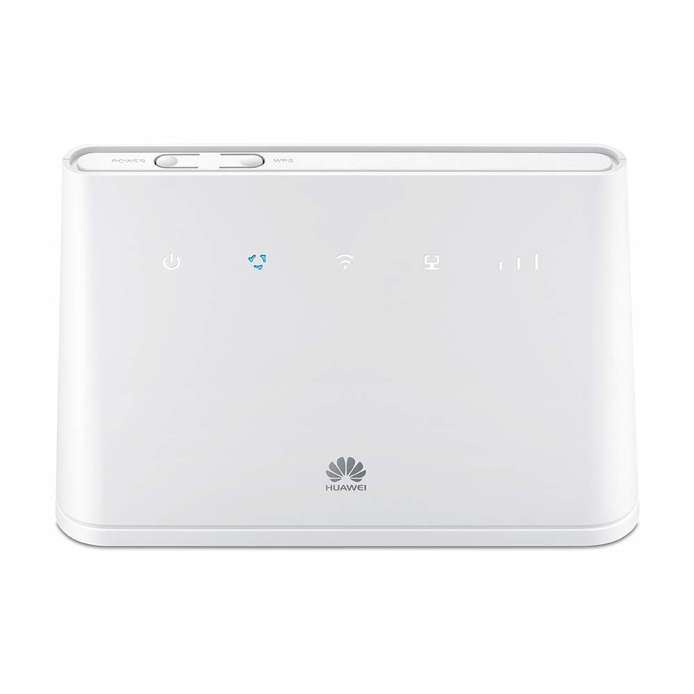 Huawei B311-221 Router Wireless 4G Bianco - Gigabit Ethernet, Banda Singola (2.4 GHz), Wi-Fi 4