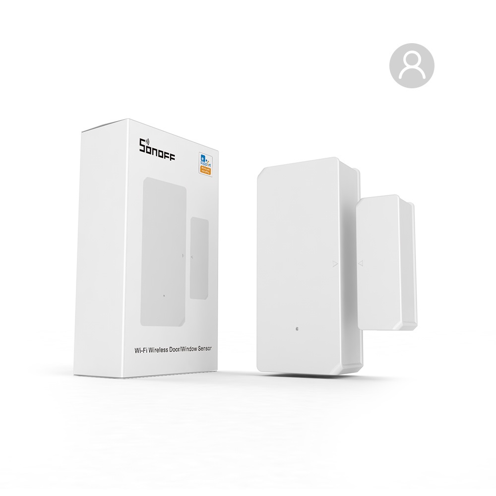 Sonoff DW2 - Sensore Wireless Wi-Fi per Apertura Porte e Finestre Bianco