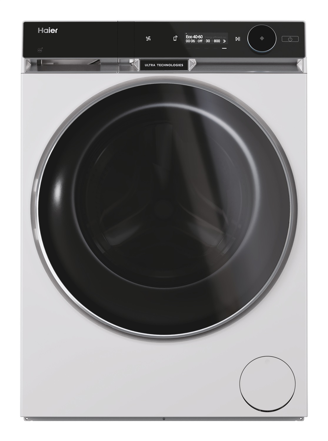 Haier HWD120-BD16397EUS Lavasciuga 12 7 KG Libera Installazione Classe A-20% 1600 giri Opzione Vapore 18 programmi App hOn Bianco