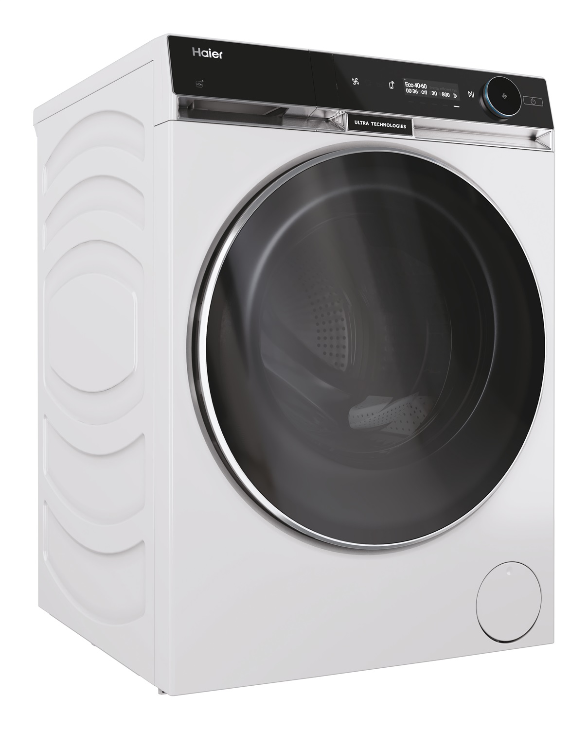 Haier HWD120-BD16397EUS Lavasciuga 12 7 KG Libera Installazione Classe A-20% 1600 giri Opzione Vapore 18 programmi App hOn Bianco