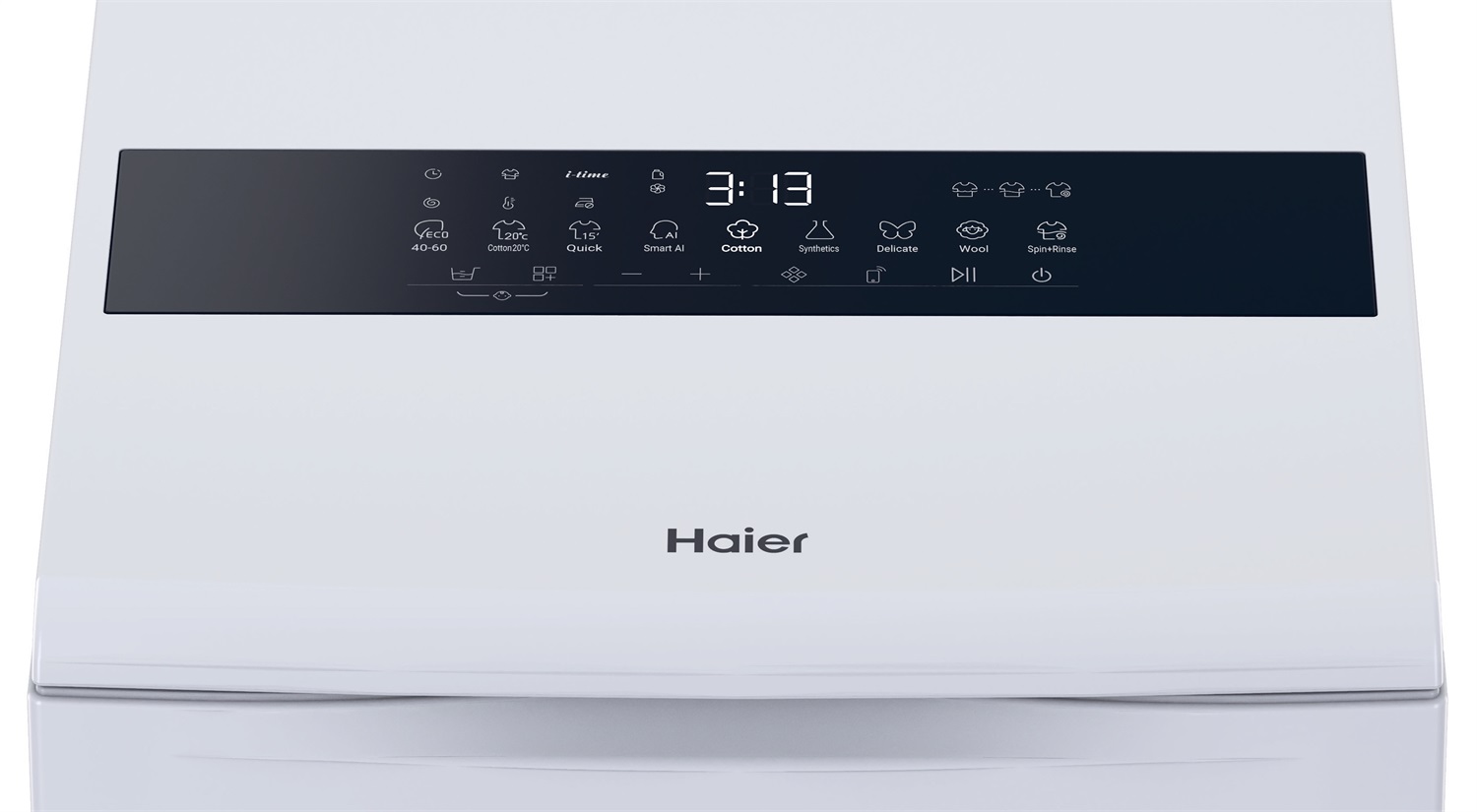 Haier HW90-BPD13386U-S Lavatrice Carica Dall'Alto 9 Kg 1300 Giri Classe A con Autodose e 12 Programmi
