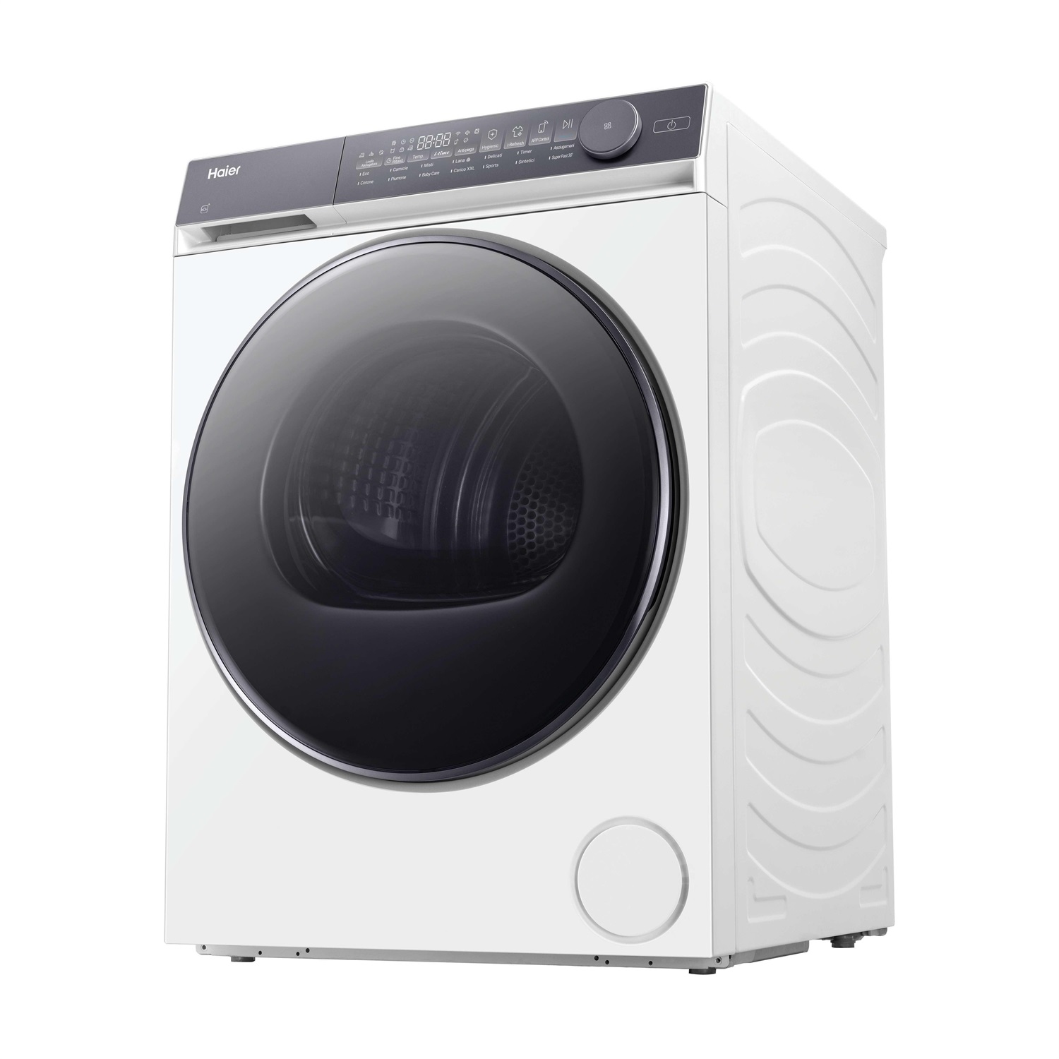 Haier X Series 7 HD90-A367U1-IT Asciugatrice Libera Installazione 9 kg Caricamento Frontale Pompa di Calore Bianco