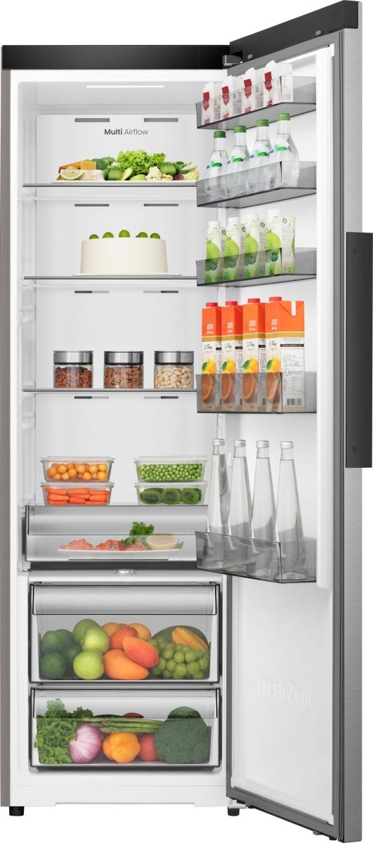 Hisense RL3K370SEIE Frigorifero Monoporta Total No Frost 372 L Acciaio Inox con WiFi e 0° Fresh Box