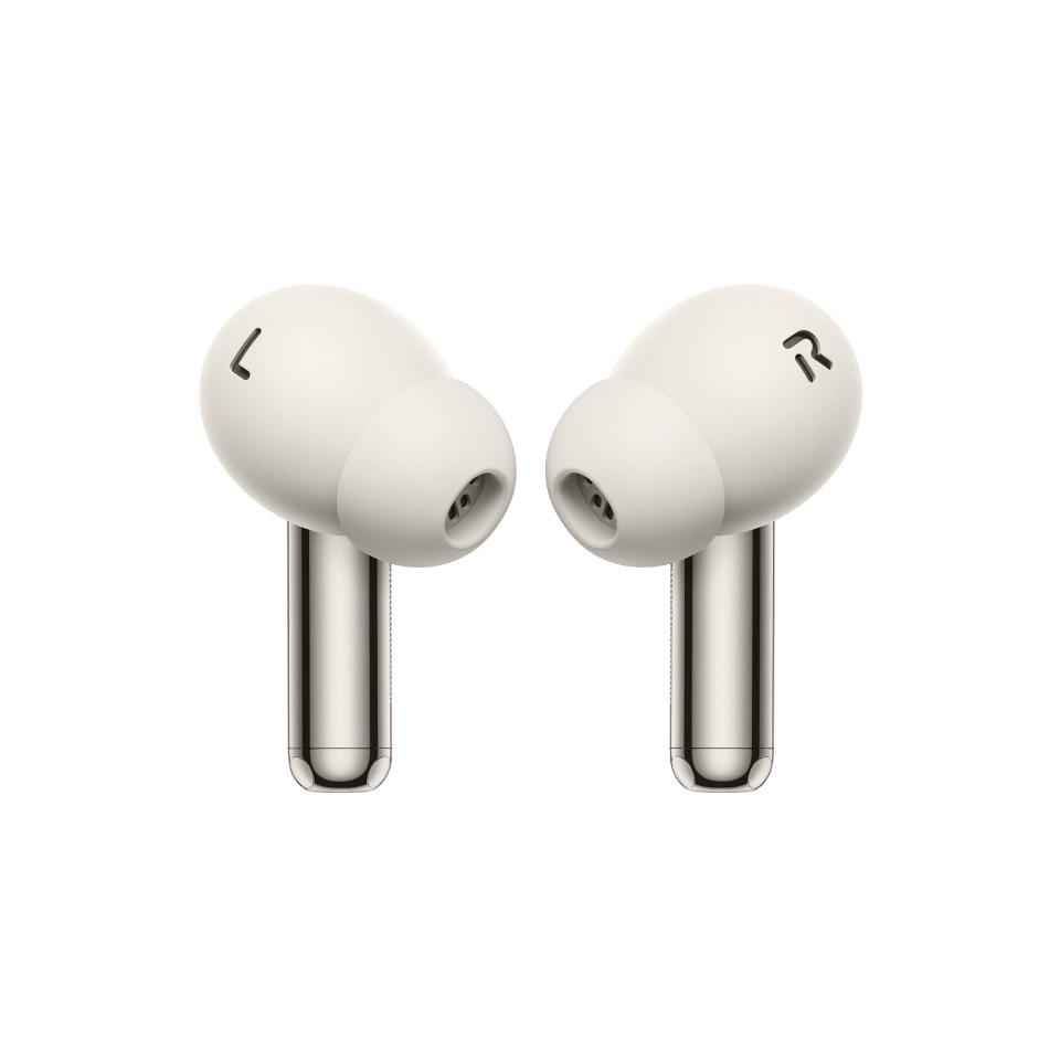 OnePlus Buds Pro 3 Auricolari Wireless In-ear Bluetooth con Cancellazione Attiva del Rumore fino a 50dB e Audio Spaziale - Lunar Radiance