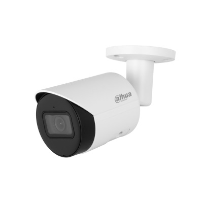 Dahua IPC-HFW2441S-S-0280B Telecamera di Sorveglianza Bullet IP 4MP con Ottica Fissa 2.8mm, Starlight, WDR, PoE, Esterno