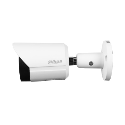 Dahua IPC-HFW2441S-S-0280B Telecamera di Sorveglianza Bullet IP 4MP con Ottica Fissa 2.8mm, Starlight, WDR, PoE, Esterno