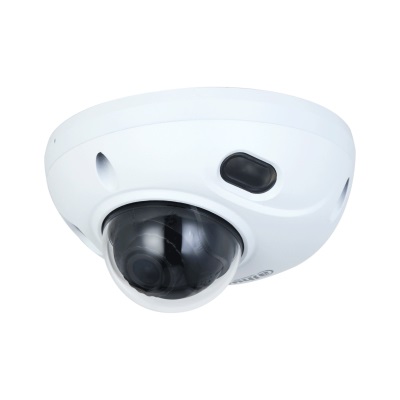 Dahua Technology Telecamera di Sicurezza IP Dome 4 MP WizSense DH-IPC-HDBW3441F-AS-S2 con Ottica 2.8mm, Intelligenza Artificiale, Audio e Allarme, IP67, per Interno ed Esterno