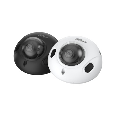 Dahua Technology Telecamera di Sicurezza IP Dome 4 MP WizSense DH-IPC-HDBW3441F-AS-S2 con Ottica 2.8mm, Intelligenza Artificiale, Audio e Allarme, IP67, per Interno ed Esterno