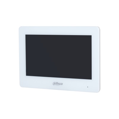 Dahua VTH5123H-W Monitor Videocitofono Wi-Fi 7 Pollici Capacitivo Touchscreen Bianco con Audio Bidirezionale e Allarme