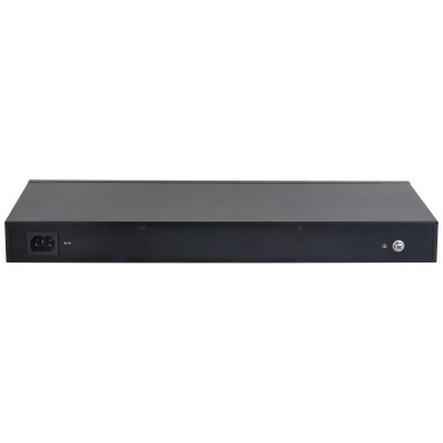 Dahua Technology CS4226-24ET-240 Switch di rete Gestito L2 24 Porte PoE 2 Porte Gigabit RJ45/SFP, Potenza Massima 240W, Nero