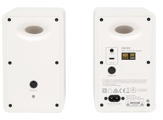 Edifier M60 Altoparlante Multimediale Bluetooth 5.3, 66W RMS, Audio Hi-Res, 3 Bassi e 1 Tweeter, Ingressi USB-C e Aux, Pannello Touch Sensibile