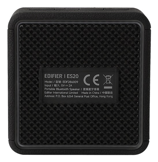 Edifier ES20 TCODE Nero - Altoparlante Bluetooth con Suono a 360° e Driver di Alta Qualità
