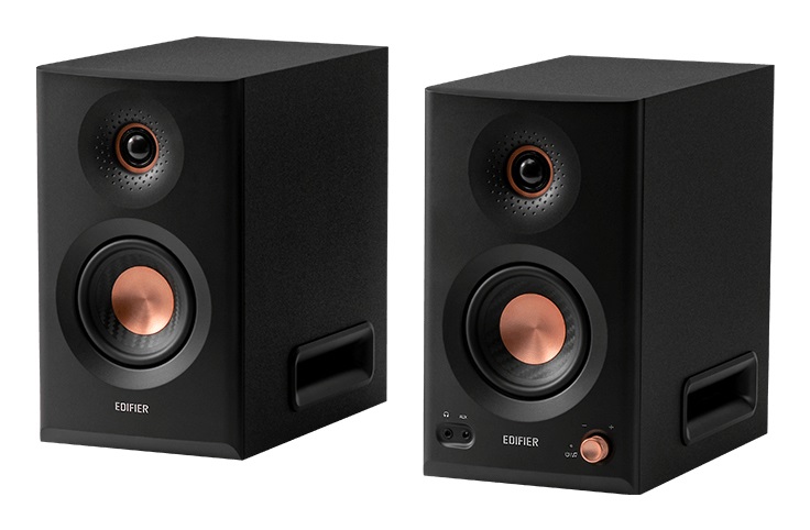 Edifier MR5 Altoparlante da studio attivo 3-vie 110W con connessione cablata e wireless, EQ e regolatore frontale