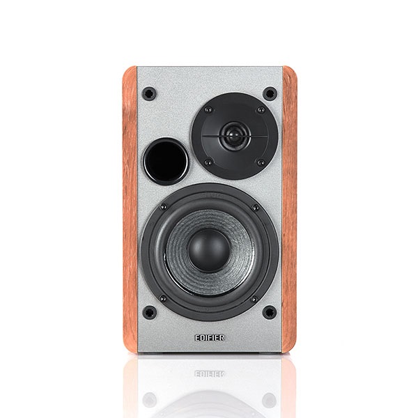 Edifier Studio 1280T - Altoparlanti 2-vie Cablati in Legno Grigio, 21 W RMS