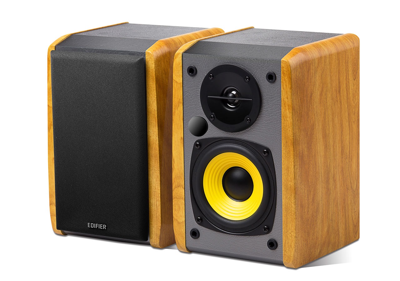 Edifier R1010BT Altoparlanti Bluetooth 2.0 in Legno, 24W, Frequenza 70-20000 Hz, Cablati e Wireless