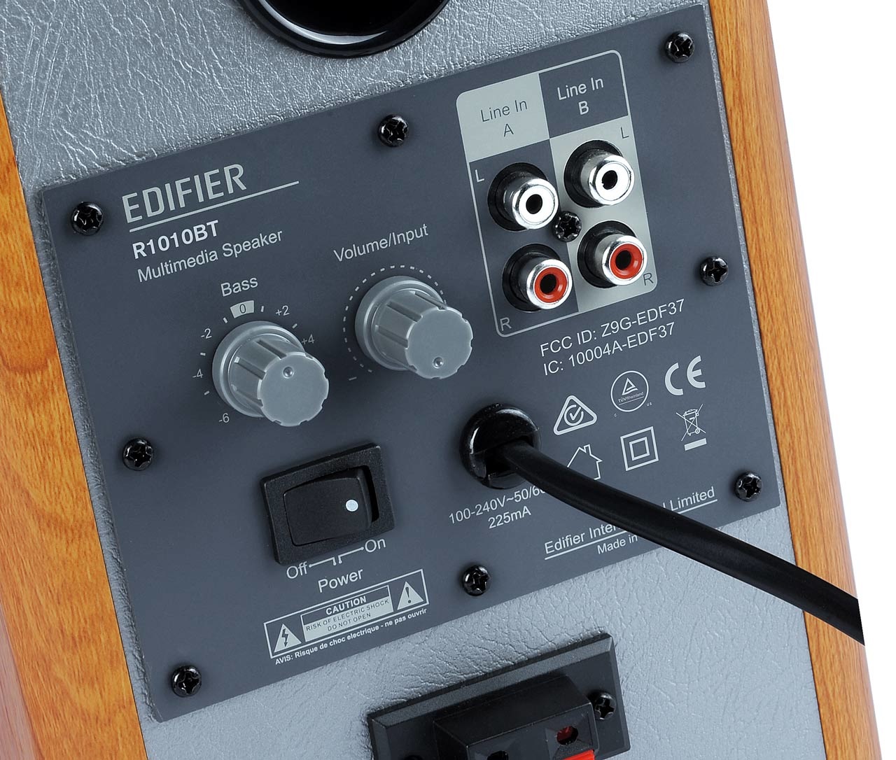 Edifier R1010BT Altoparlanti Bluetooth 2.0 in Legno, 24W, Frequenza 70-20000 Hz, Cablati e Wireless