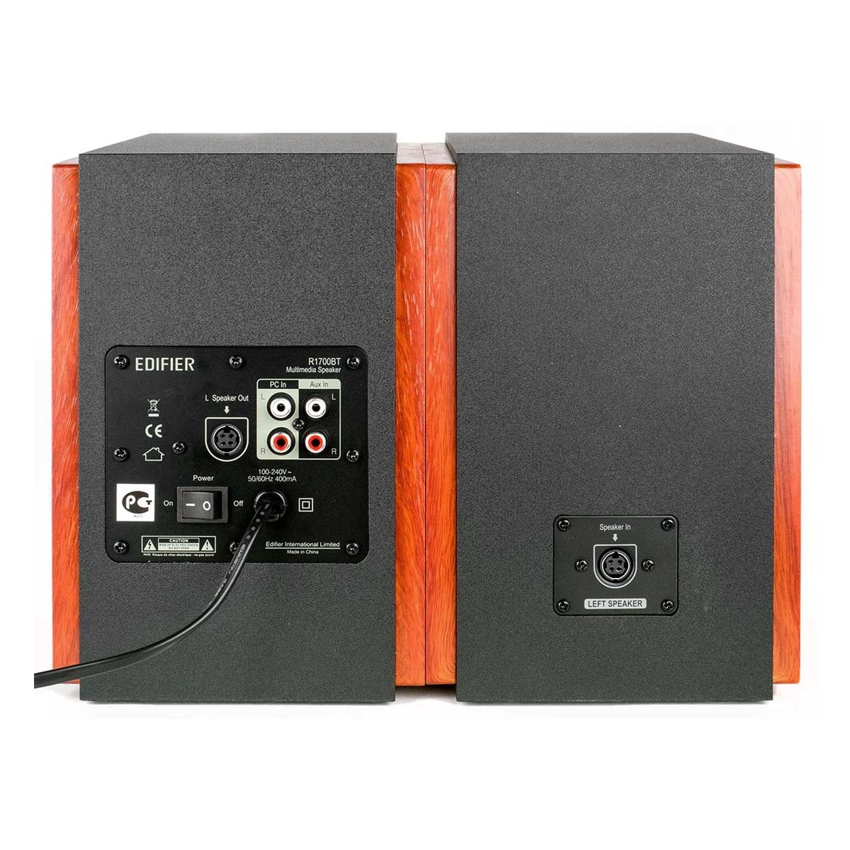 Edifier R1700BT Casse Attive Bluetooth Marrone 66 W - 2 Vie, Con Cavo e Senza Cavo
