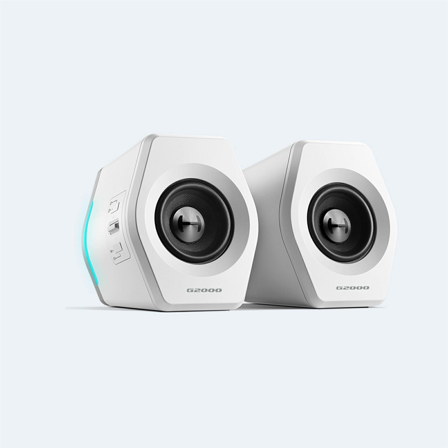Edifier G2000 Altoparlanti 2.0 Bluetooth Gaming RGB Bianco
