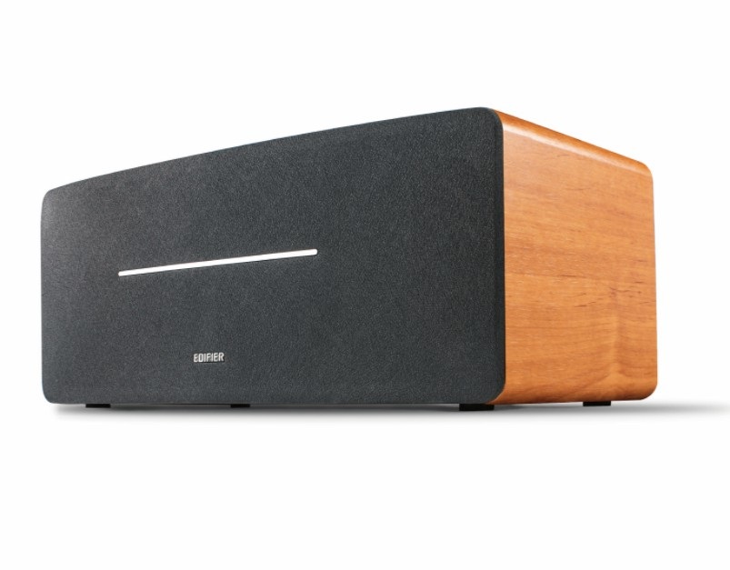 Edifier D12 Diffusore da scaffale Bluetooth 70W - Altoparlante Wireless in Legno con Ingressi RCA, AUX e Bluetooth 5.0