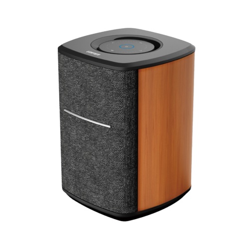 Edifier MS50A Altoparlante Portatile Stereo 40W in Legno Nero con Wi-Fi e Bluetooth