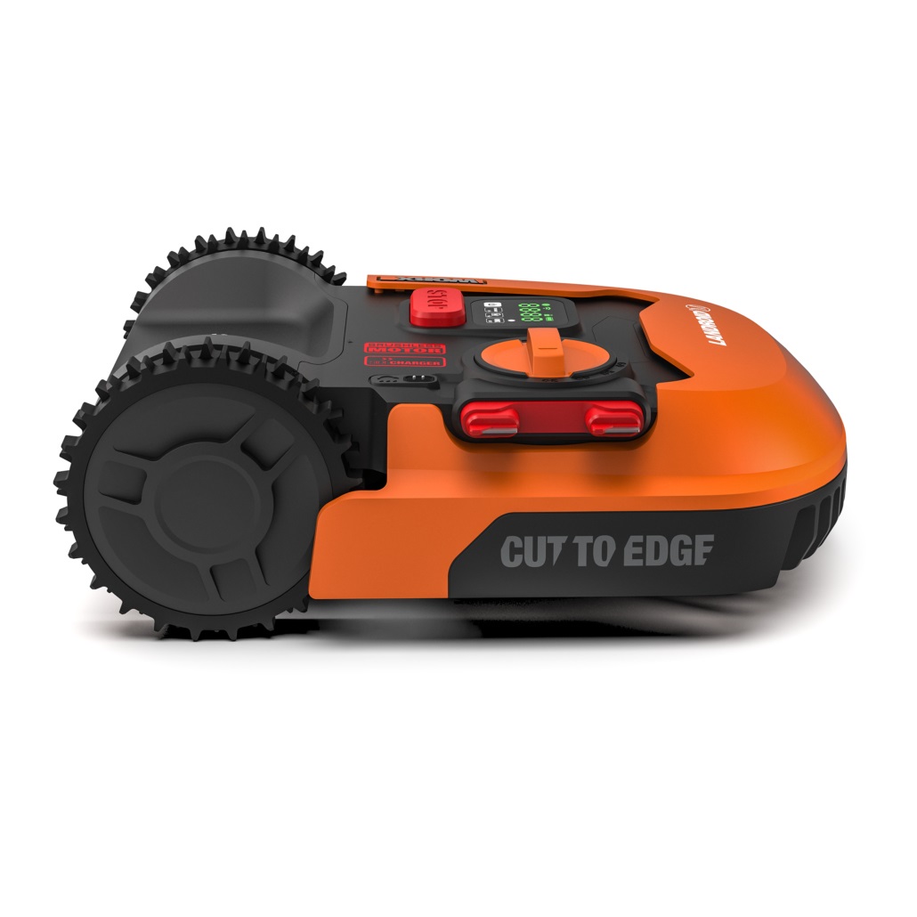 Worx Landroid M WR141E - Robot Tagliaerba Elettrico a Batteria 20V, Area di Taglio Fino a 500 mq, Controllo Wi-Fi, Pendenza Massima 35%