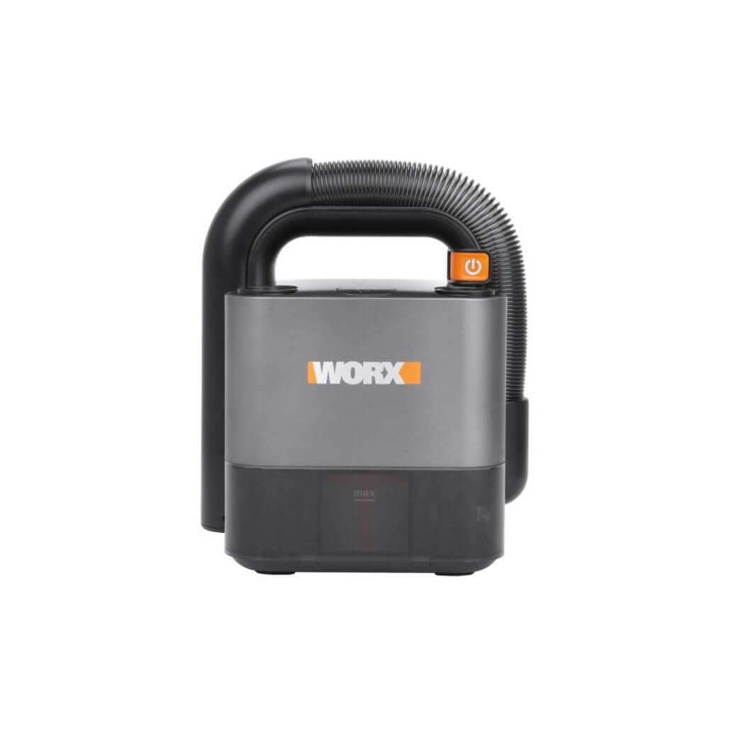 WORX WX030.9 Aspirapolvere Portatile Senza Filo 20V per Auto - Nero e Grigio, Leggero e Compatto