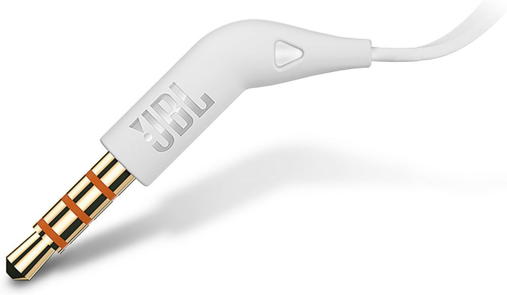 JBL T290 Auricolari In-ear Cablati Argento con Suono Pure Bass e Microfono