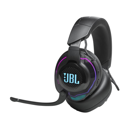 JBL Quantum 910 Auricolare Gaming Wireless e Cablate con Microfono, Bluetooth, Nero