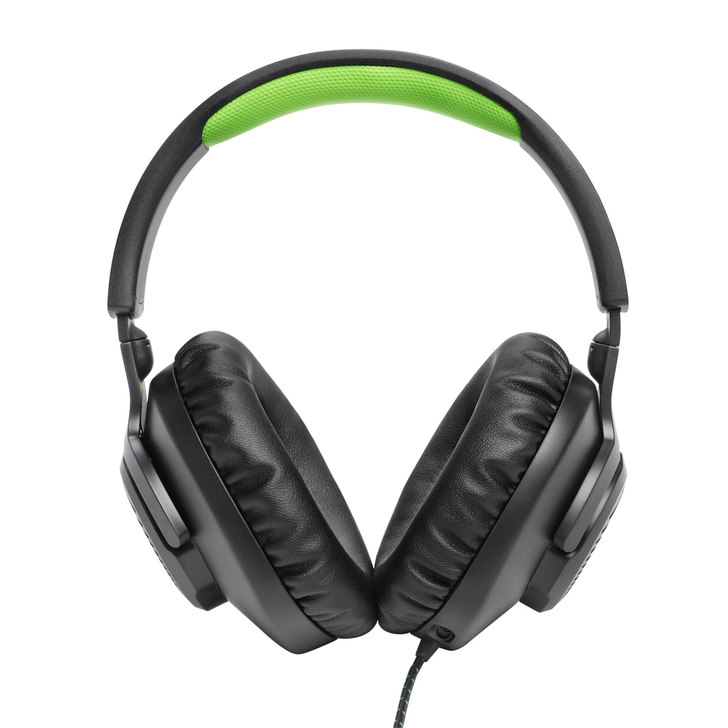JBL Quantum 100X Cuffie Gaming Over Ear con Microfono Boom Direzionale, Nero e Verde