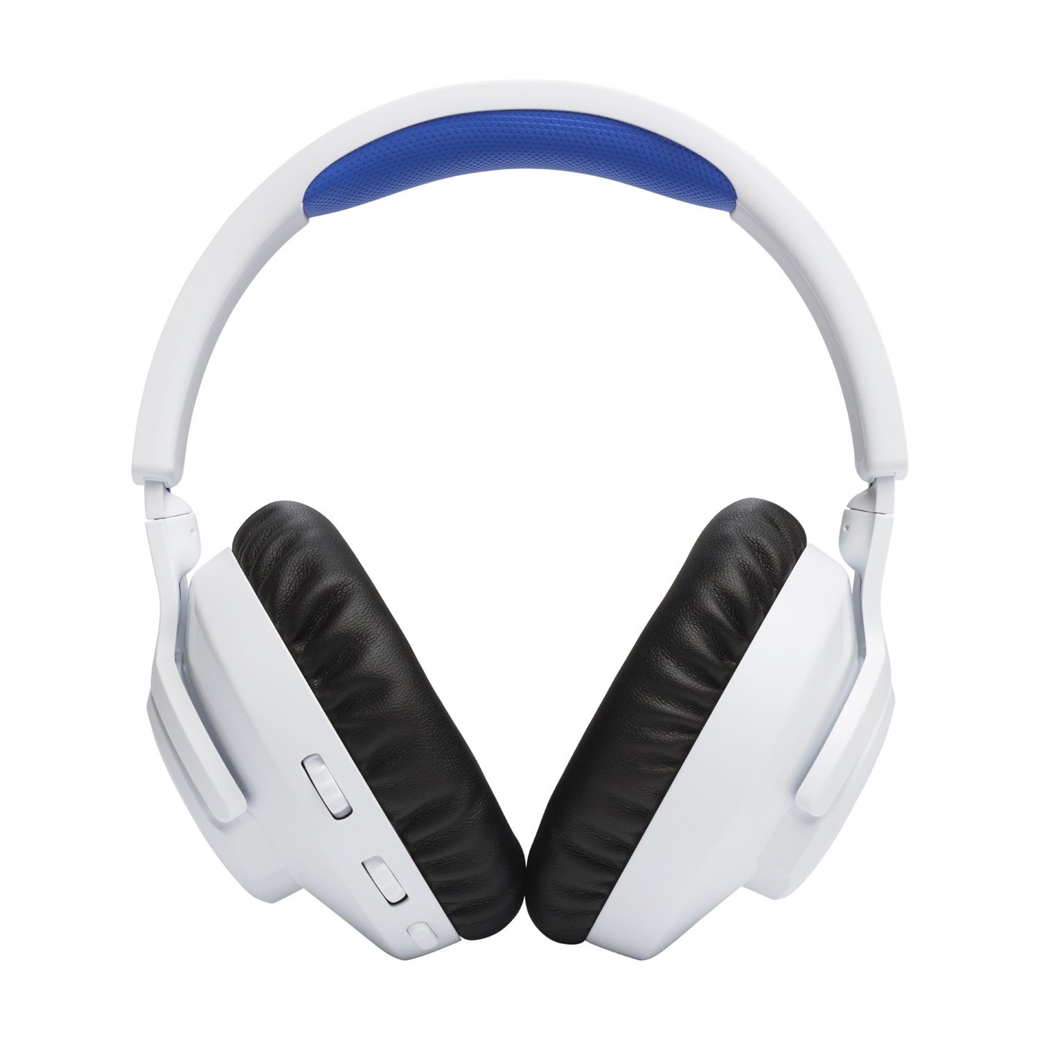 JBL Quantum 360P Auricolare Wireless Gaming Over Ear Bluetooth con Cancellazione Attiva del Rumore - Blu, Bianco
