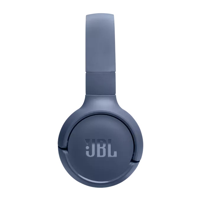 JBL Tune 520BT - Cuffie Over Ear Bluetooth con Microfono, Autonomia Fino a 57 Ore, Tecnologia JBL Pure Bass, Colore Blu