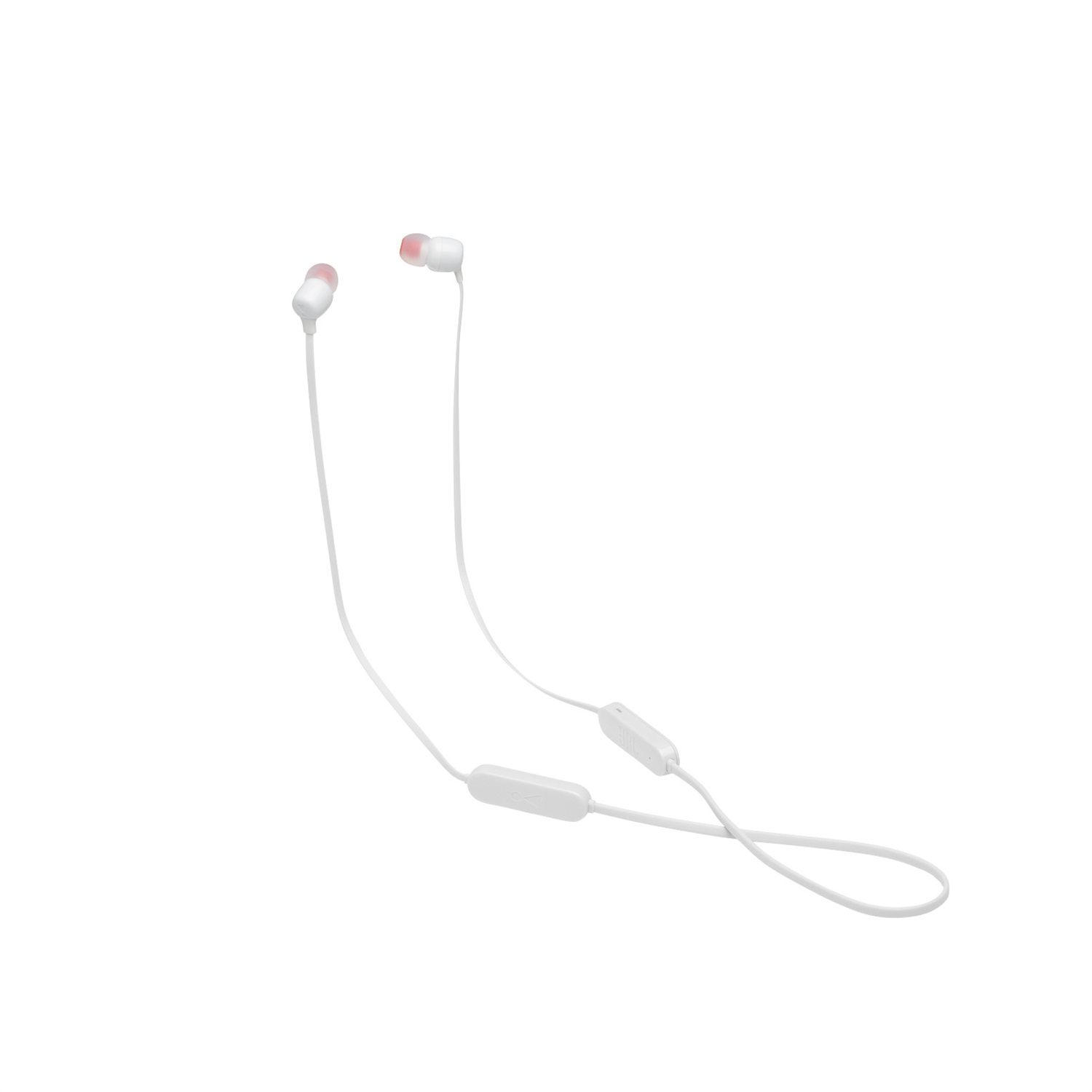 JBL Tune 125BT Auricolare Wireless In-ear Bianco con Suono Pure Bass e Microfono